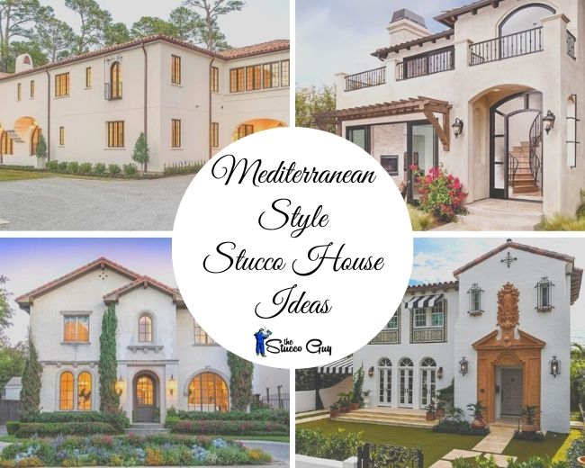 12 Mediterranean Style Stucco House Examples - Tuscan Exterior Paint Color Schemes