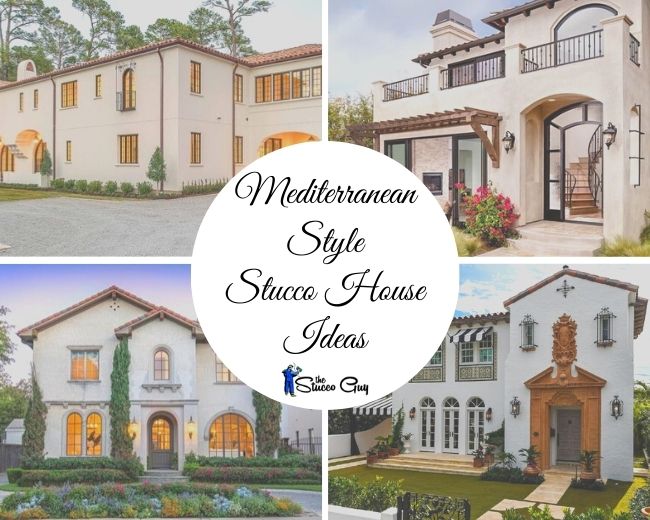 mediterranean stucco house colors