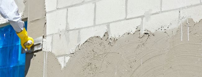 How To Scratch Coat A Cinder Block Wall