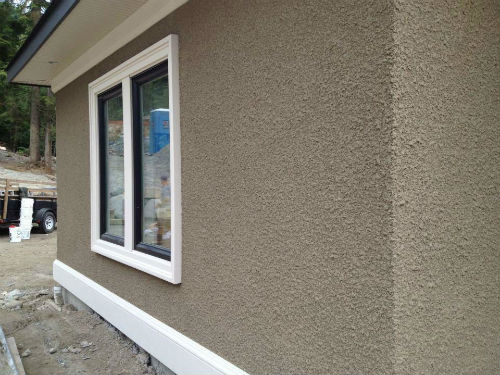 Rough Stucco Finish