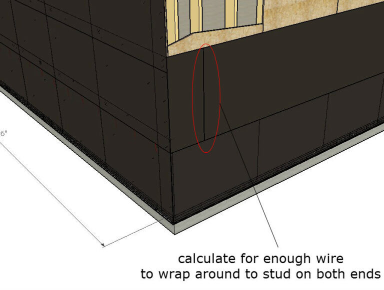 How To Install Stucco Wire (3 Coat System)