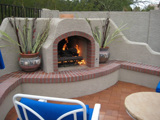 39 Outdoor Stucco Fireplace Ideas You Have To See To Believe!