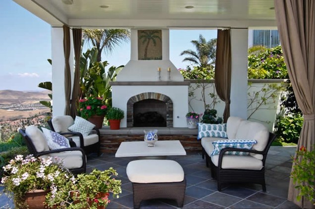 Amazing Outdoor Stucco Fireplace Ideas You Have To See To Believe!