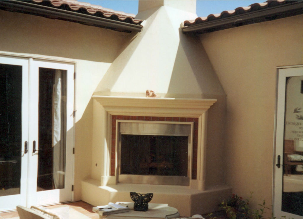 Amazing Outdoor Stucco Fireplace Ideas You Have To See To Believe