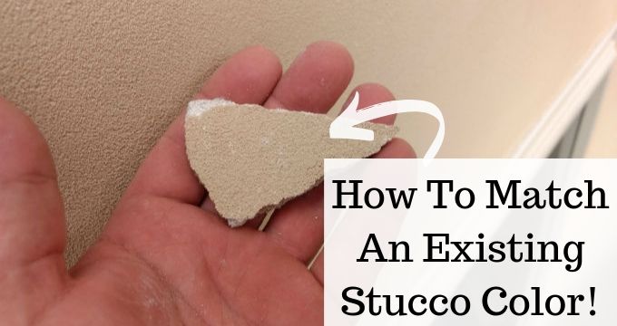 how-to-match-an-existing-stucco-color