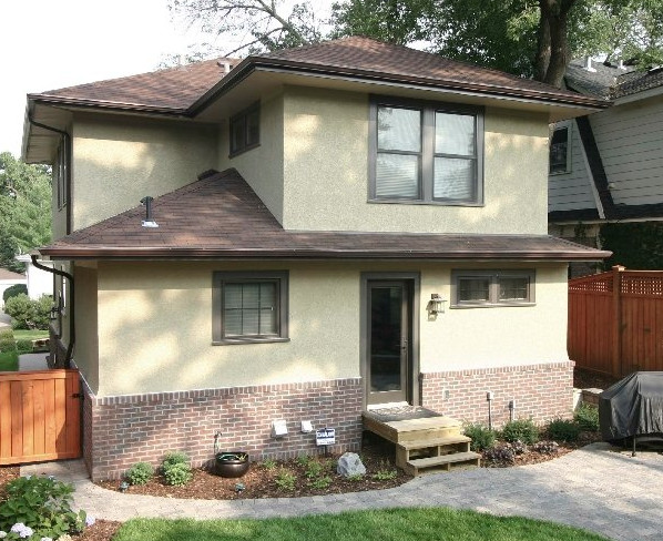 A Simple Brick And Stucco Home A Simple Brick And Stucco Home