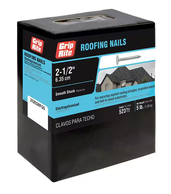 2.5 Inch Roofing Nails From Home Depot