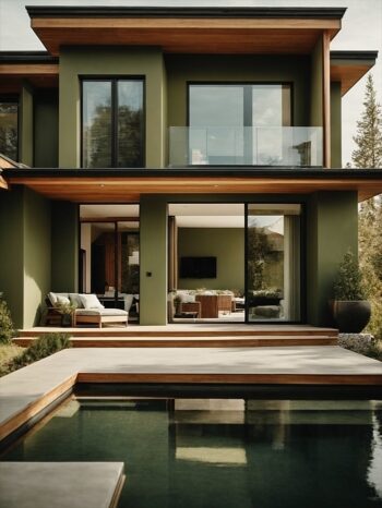 Green Stucco Houses – Ideas & Inspiration!