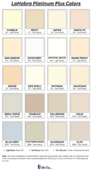 8 of the Most Popular Stucco Color Charts!