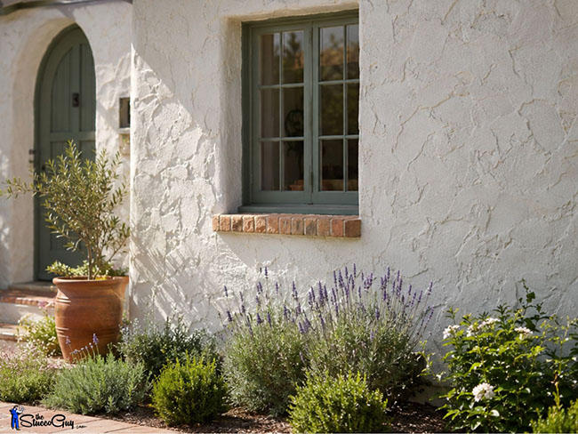 Charming Older Home With Custom Stucco Finish