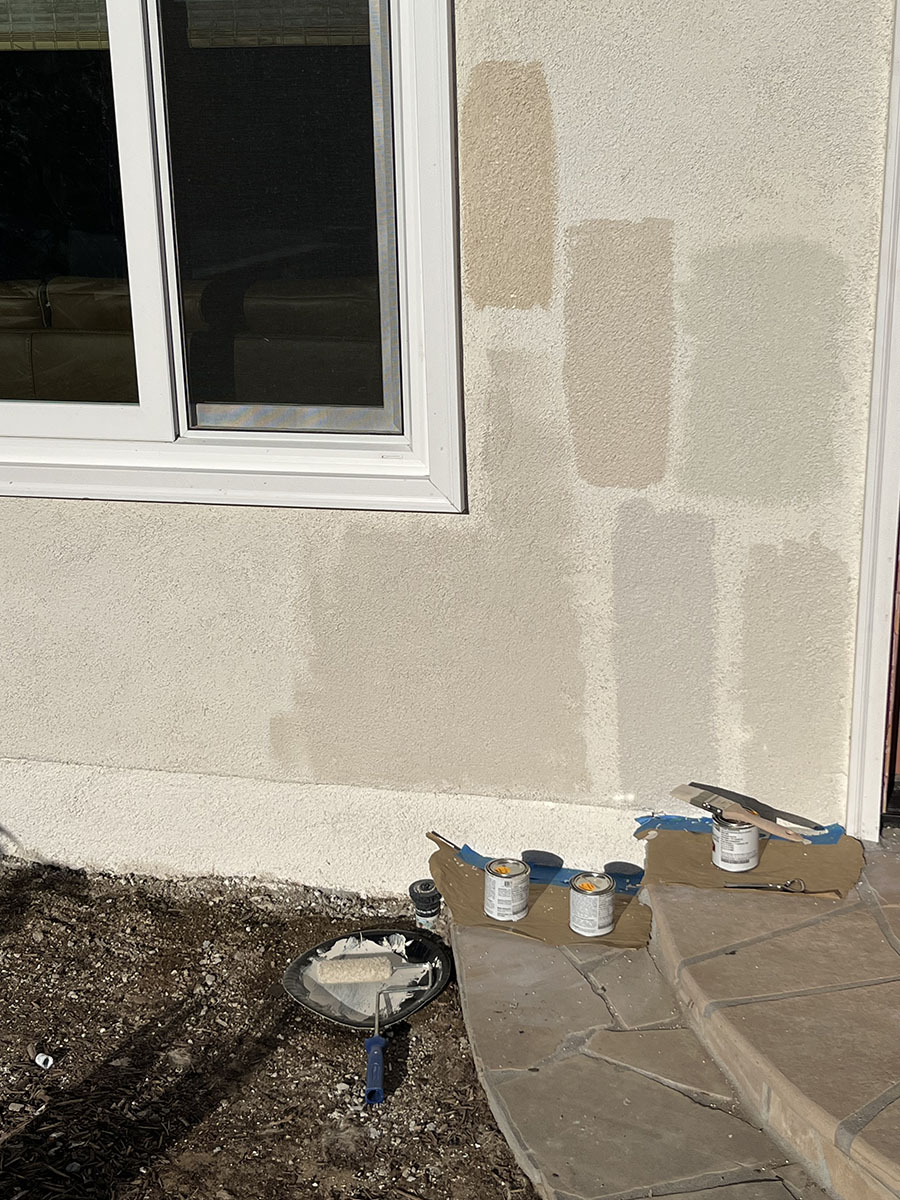 Lisas Stucco Paint Question